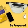 imageDALIX Fanny Pack w 3 Pockets Traveling Concealment Pouch Airport Money BagNude