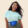 imageDALIX Fanny Pack w 3 Pockets Traveling Concealment Pouch Airport Money BagRoyal Blue