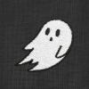 imageDALIX Ghost Embroidered Relaxed Heavy Soft Cotton T Shirt MensDark Gray
