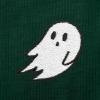 imageDALIX Ghost Embroidered Relaxed Heavy Soft Cotton T Shirt MensForest Green