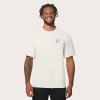 imageDALIX Ghost Embroidered Relaxed Heavy Soft Cotton T Shirt MensNatural