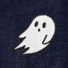imageDALIX Ghost Embroidered Relaxed Heavy Soft Cotton T Shirt MensNavy Blue