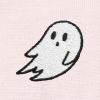 imageDALIX Ghost Embroidered Relaxed Heavy Soft Cotton T Shirt MensPink