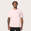 imageDALIX Ghost Embroidered Relaxed Heavy Soft Cotton T Shirt MensPink