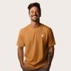 imageDALIX Ghost Embroidered Relaxed Heavy Soft Cotton T Shirt MensToast