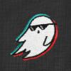 imageDALIX Ghost Life Embroidered Relaxed Heavy Soft Cotton T Shirt MensDark Gray