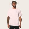 imageDALIX Ghost Life Embroidered Relaxed Heavy Soft Cotton T Shirt MensPink