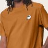 imageDALIX Ghost Life Embroidered Relaxed Heavy Soft Cotton T Shirt MensToast