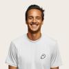 imageDALIX Ghost Life Embroidered Relaxed Heavy Soft Cotton T Shirt MensWhite