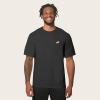 imageDALIX Hot Dog Embroidered Relaxed Heavy Soft Cotton T Shirt MensDark Gray