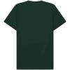 imageDALIX Hot Dog Embroidered Relaxed Heavy Soft Cotton T Shirt MensForest Green