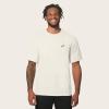 imageDALIX Hot Dog Embroidered Relaxed Heavy Soft Cotton T Shirt MensNatural