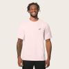 imageDALIX Hot Dog Embroidered Relaxed Heavy Soft Cotton T Shirt MensPink