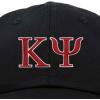 imageDALIX Kappa Psi Greek Letters Baseball Cap Embroidered Fraternity HatBlack