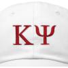 imageDALIX Kappa Psi Greek Letters Baseball Cap Embroidered Fraternity HatWhite