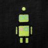 imageDALIX Robot Glow in The Dark Embroidered Relaxed Heavy Soft Cotton T Shirt MensBlack