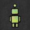imageDALIX Robot Glow in The Dark Embroidered Relaxed Heavy Soft Cotton T Shirt MensDark Gray