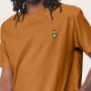 imageDALIX Robot Glow in The Dark Embroidered Relaxed Heavy Soft Cotton T Shirt MensToast