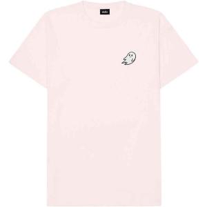 imageDALIX Ghost Embroidered Relaxed Heavy Soft Cotton T Shirt MensPink