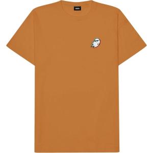 imageDALIX Ghost Life Embroidered Relaxed Heavy Soft Cotton T Shirt MensToast
