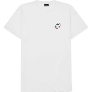 imageDALIX Ghost Life Embroidered Relaxed Heavy Soft Cotton T Shirt MensWhite