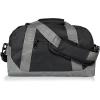 imageDALIX 14quot Small Duffle Bag Two Toned Gym Travel BagBlack Gray