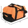 imageDALIX 14quot Small Duffle Bag Two Toned Gym Travel BagOrange