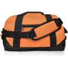 imageDALIX 14quot Small Duffle Bag Two Toned Gym Travel BagOrange