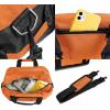 imageDALIX 14quot Small Duffle Bag Two Toned Gym Travel BagOrange