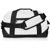imageDALIX 14quot Small Duffle Bag Two Toned Gym Travel BagWhite