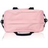 imageDALIX 18quot Two Tone Duffle Bag Medium Black Red Blue Gold Pink Purple GrayPink