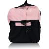imageDALIX 18quot Two Tone Duffle Bag Medium Black Red Blue Gold Pink Purple GrayPink