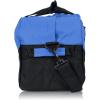 imageDALIX 18quot Two Tone Duffle Bag Medium Black Red Blue Gold Pink Purple GrayRoyal Blue