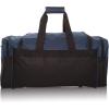 imageDALIX 21quot Blank Sports Duffle Bag Gym Bag Travel Duffel with Adjustable Strap in GoldNavy Blue