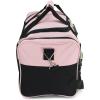 imageDALIX 21quot Blank Sports Duffle Bag Gym Bag Travel Duffel with Adjustable Strap in GoldPink
