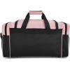 imageDALIX 21quot Blank Sports Duffle Bag Gym Bag Travel Duffel with Adjustable Strap in GoldPink