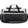 imageDALIX 21quot Blank Sports Duffle Bag Gym Bag Travel Duffel with Adjustable Strap in GoldWhite