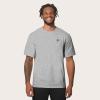 imageDALIX Astronaut Embroidered Relaxed Heavy Soft Cotton T Shirt MensAthletic Heather