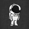 imageDALIX Astronaut Embroidered Relaxed Heavy Soft Cotton T Shirt MensDark Gray