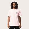imageDALIX Astronaut Embroidered Relaxed Heavy Soft Cotton T Shirt MensPink