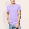 imageDALIX Classic Fit Soft Cotton Jersey Pre Shrunk T Shirt Mens TeeLavender