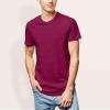 imageDALIX Classic Fit Soft Cotton Jersey Pre Shrunk T Shirt Mens TeeMaroon