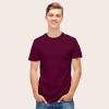 imageDALIX Classic Fit Soft Cotton Jersey Pre Shrunk T Shirt Mens TeeMaroon