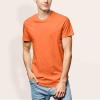 imageDALIX Classic Fit Soft Cotton Jersey Pre Shrunk T Shirt Mens TeeOrange