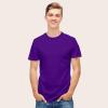 imageDALIX Classic Fit Soft Cotton Jersey Pre Shrunk T Shirt Mens TeePurple