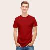 imageDALIX Classic Fit Soft Cotton Jersey Pre Shrunk T Shirt Mens TeeRed