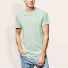 imageDALIX Classic Fit Soft Cotton Jersey Pre Shrunk T Shirt Mens TeeSage