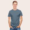 imageDALIX Classic Fit Soft Cotton Jersey Pre Shrunk T Shirt Mens TeeSlate Gray