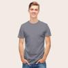 imageDALIX Classic Fit Soft Cotton Jersey Pre Shrunk T Shirt Mens TeeStorm Gray