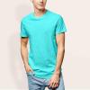 imageDALIX Classic Fit Soft Cotton Jersey Pre Shrunk T Shirt Mens TeeTeal